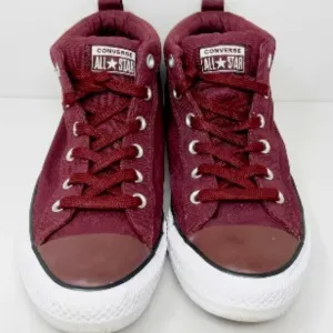EUC CTAS Converse Unisex Street Red 146996F (12M / 14W)