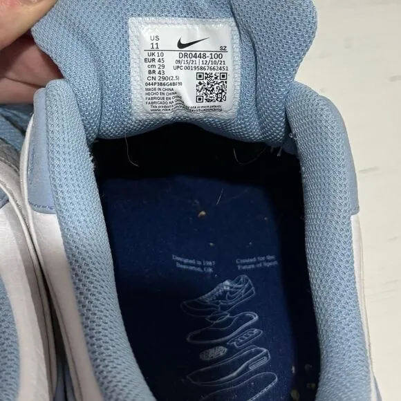 EUC Men’s Nike Air Force 1 Premium Blueprint sz 11