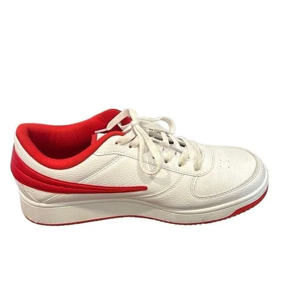 FILA Red &amp; White Sneaker Shoes Men’s Sz.10.5