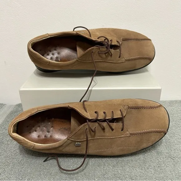 Finn Comfort Leather Oxford Shoes