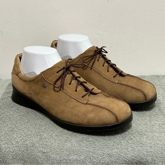 Finn Comfort Leather Oxford Shoes