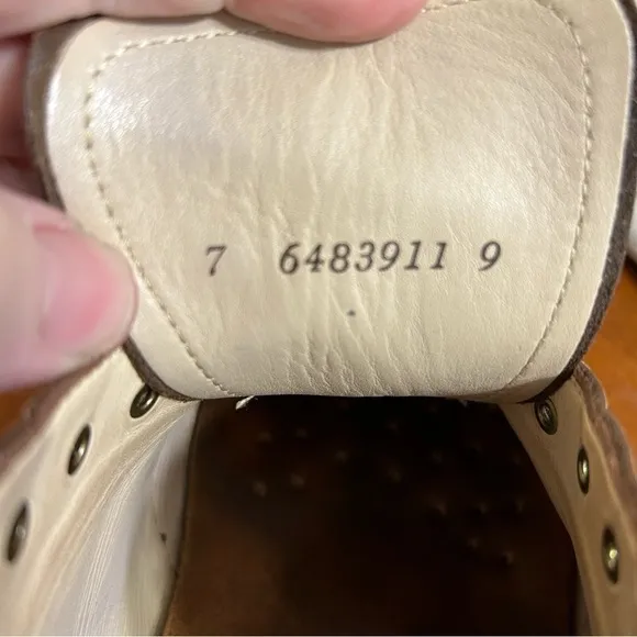 Finn Comfort Leather Oxford Shoes