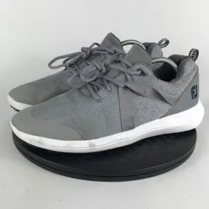 FootJoy Flex Spikeless Golf Shoes Gray/Blue/White 56106 Men’s Size 10.5