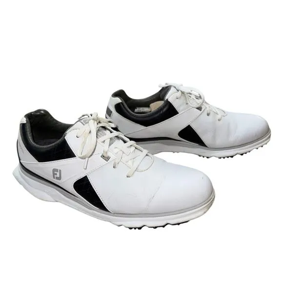 FOOTJOY MY JOYS PRO/SL Men’s Black White Athletic Golf Shoes