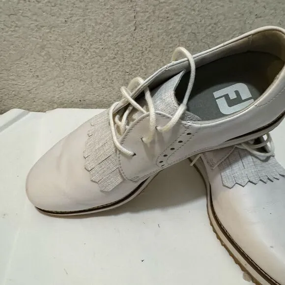 Footjoy  Retro Women’s Golf Shoes White 9M