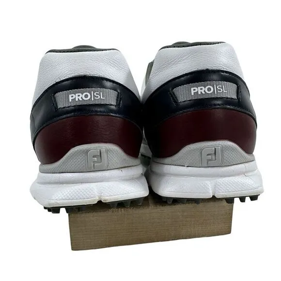 FootJoy Myjoys Pro/SL Golf Shoes Grey/Navy Men’s Size 10.5