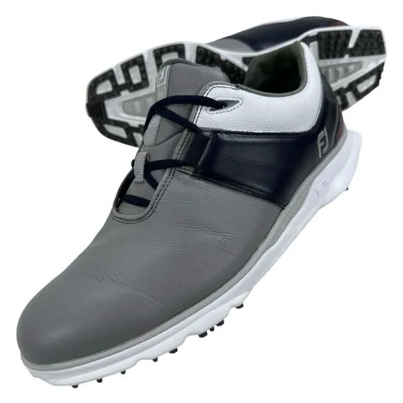 FootJoy Myjoys Pro/SL Golf Shoes Grey/Navy Men’s Size 10.5