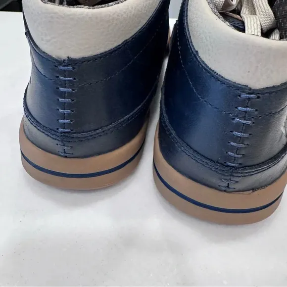Forsake Phil Chukka Navy Blue Leather Men's Shoes / Sneakers Size 11.5