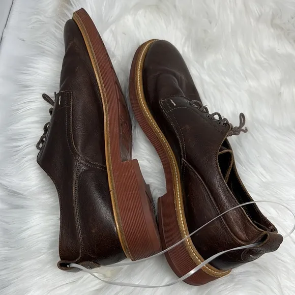 Franceschetti Derby Brown Shoes Men’s EU (42) US (8.5) Made In Italy