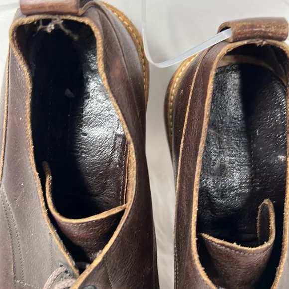 Franceschetti Derby Brown Shoes Men’s EU (42) US (8.5) Made In Italy