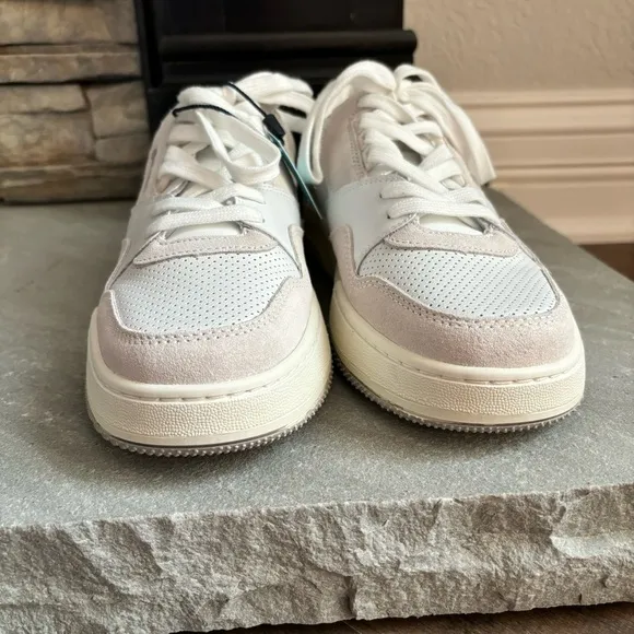 GANT Ellizy White/Beige Leather/Suede Trainers Sneakers Shoes Women’s Sz 41/US 9