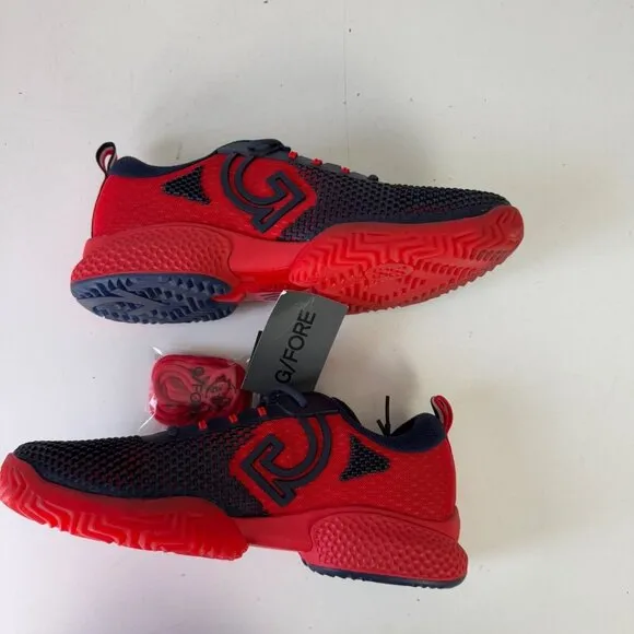 G/FORE QRT1 Gradient Pickleball Men’s Shoes G4MS23EF100-POPPY Poppy Red Size 10