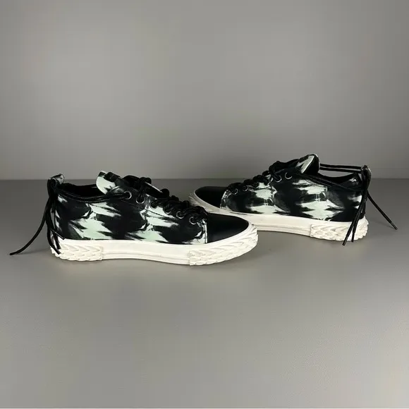 Giuseppe Zanotti Blabber SC Donna Ombre Nero Offwhite Low Top Sneakers