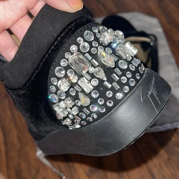 Giuseppe Zanotti Rhinestones Women’s Shoes size 37