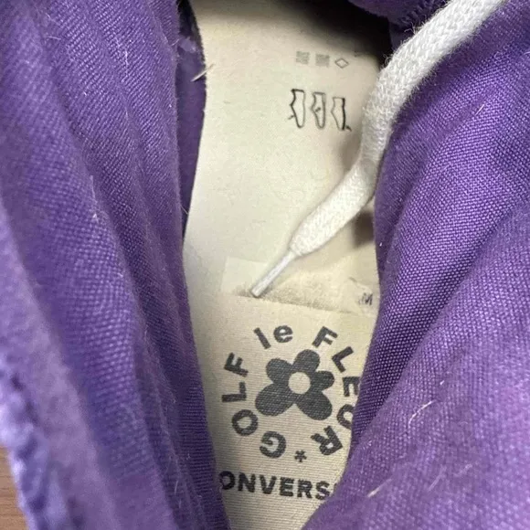 Golf Le Fleur x Converse Chuck 70 Hi High Quilted Velvet Tillandsia Purple