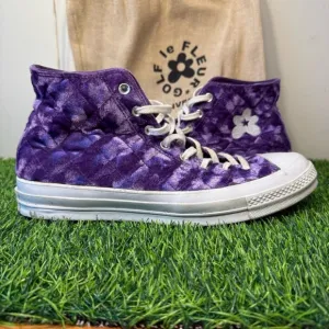 Golf Le Fleur x Converse Chuck 70 Hi High Quilted Velvet Tillandsia Purple