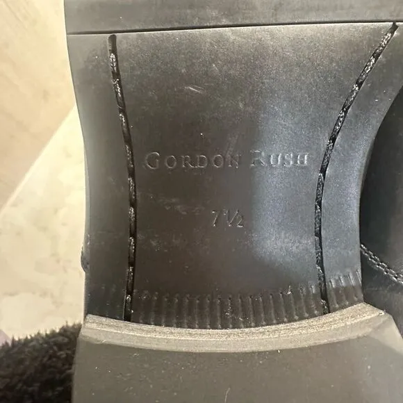 Gordon Rush Black Men’s Dress Shoes