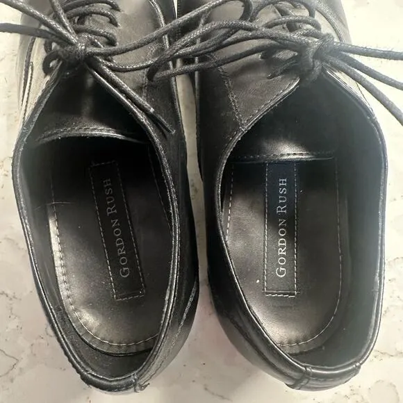 Gordon Rush Black Men’s Dress Shoes