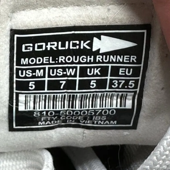 GORUCK Rough Runner Womens Size 7 Shoes Speed Tan Athletic Running Sneakers