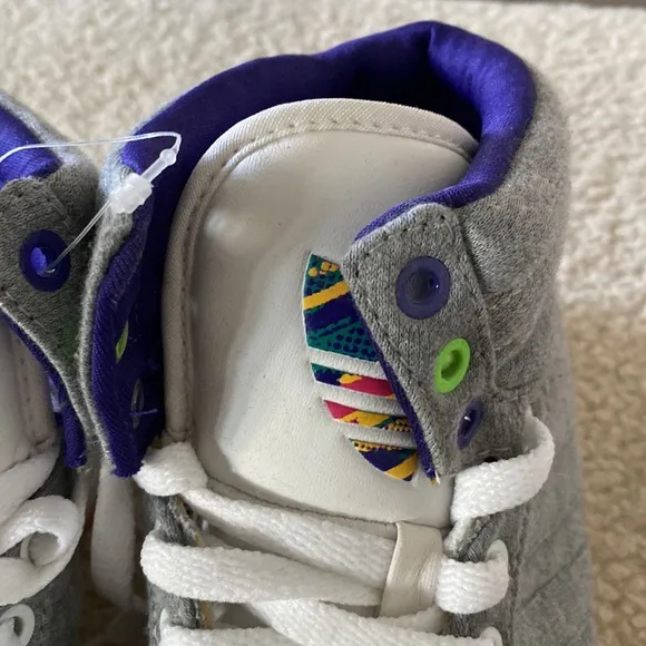 Gray flannel Adidas hightops brand new Sneakers