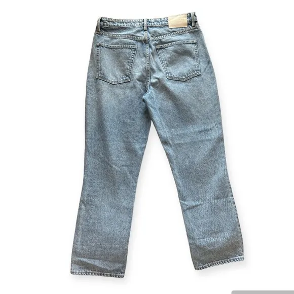 GRLFRND DENIM | The Karolina High Rise Straight Crop in Larchmont