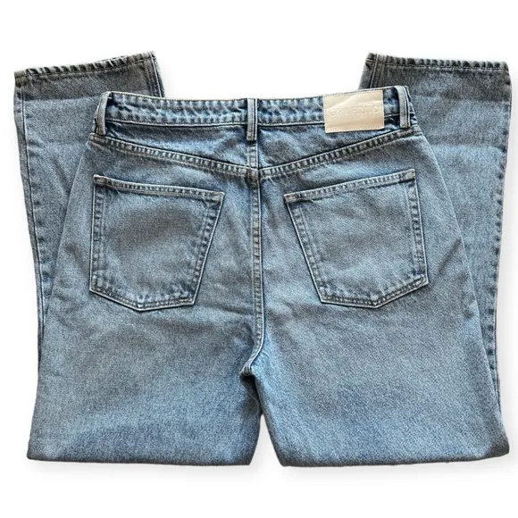 GRLFRND DENIM | The Karolina High Rise Straight Crop in Larchmont