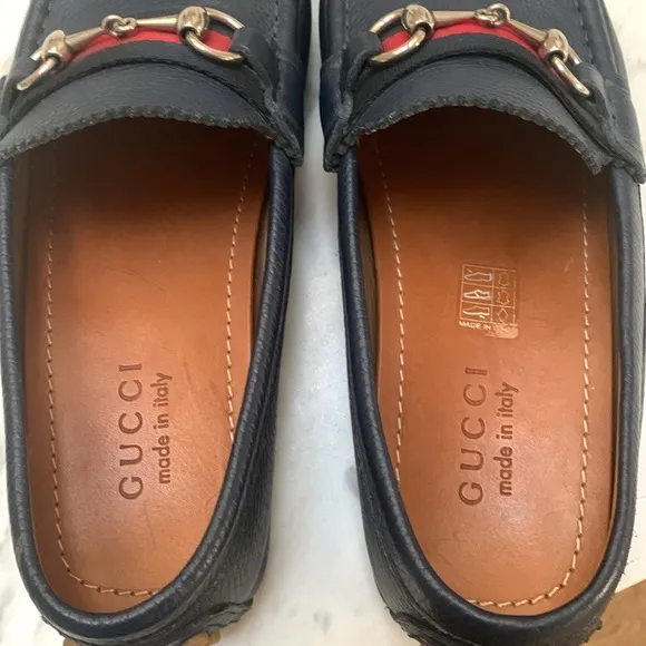 Gucci iconic men’s loafer driver shoes