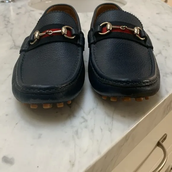 Gucci iconic men’s loafer driver shoes