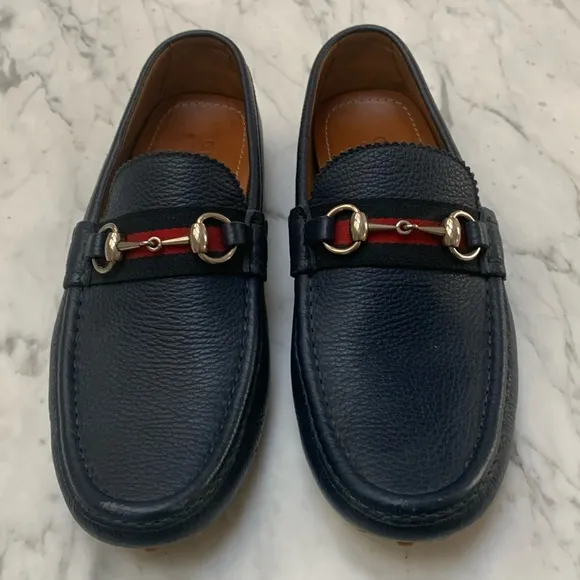 Gucci iconic men’s loafer driver shoes
