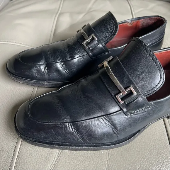 GUCCI Men’s Black Shoes Sz 6.5 Italy