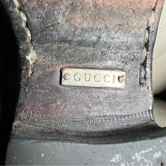 GUCCI Men’s Black Shoes Sz 6.5 Italy
