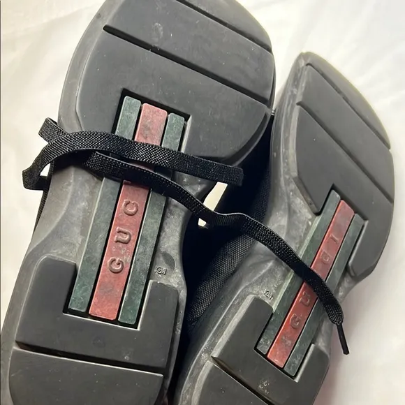 GUCCI Women’s Black Leather Sneakers