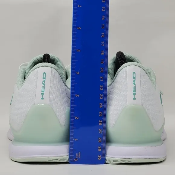 Head Women’s Sprint Pro 3.5 Tennis Shoes White and Aqua 274163 Size Multi New