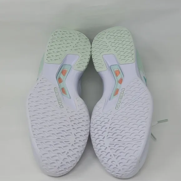 Head Women’s Sprint Pro 3.5 Tennis Shoes White and Aqua 274163 Size Multi New