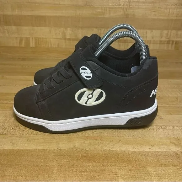 HEELYS UNISEX DUAL UP X2 HOOK &amp; LOOP FASTENER SKATE SHOES Youth Size 5