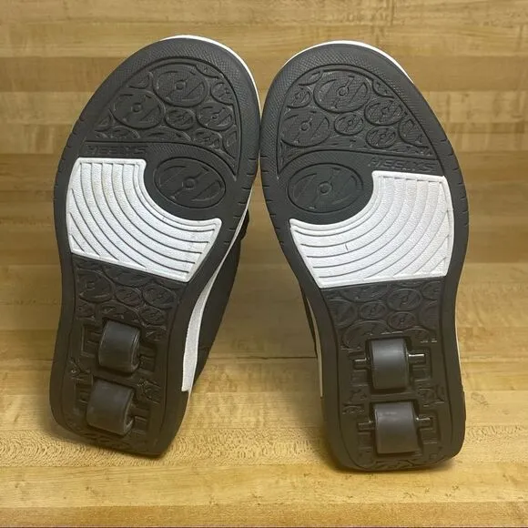 HEELYS UNISEX DUAL UP X2 HOOK &amp; LOOP FASTENER SKATE SHOES Youth Size 5