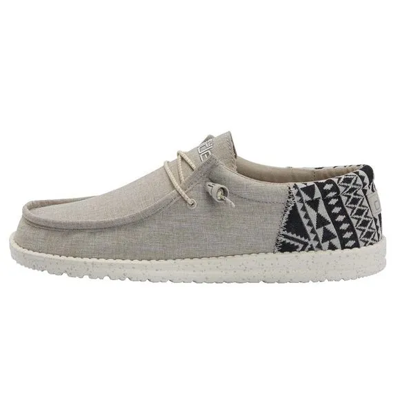 HEY DUDE MEN'S WALLY FUNK BUNGEE SIZE 10 | MEN’S SHOES | MEN'S LACE UP LOAF