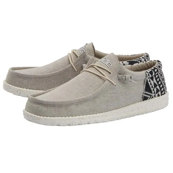 HEY DUDE MEN'S WALLY FUNK BUNGEE SIZE 10 | MEN’S SHOES | MEN'S LACE UP LOAF