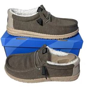 Hey Dude NWT Wally Warmth knit shoes men’s size 7 beige