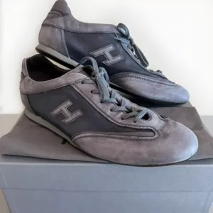 Hogan Blue Men’s Olympia Sneakers Size 10