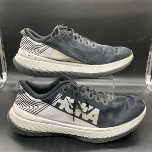 Hoka Carbon X Shoes Black White Road Race Speed Trainer Men’s 14 1102886 BNCL