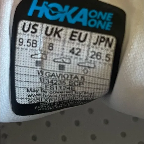 Hoka Gaviota 5 Women's Running Shoes size 9.5