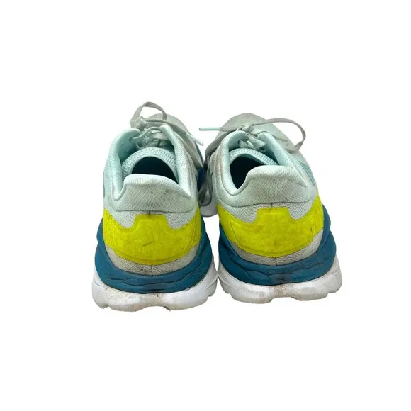 Hoka Mach 4 Running Shoes Blue Glass Evening Primrose Men's Size 12D