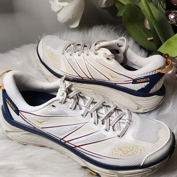 Hoka Mafate Speed 2 Alabaster/Oat Milk Mens Shoes size10.5 new