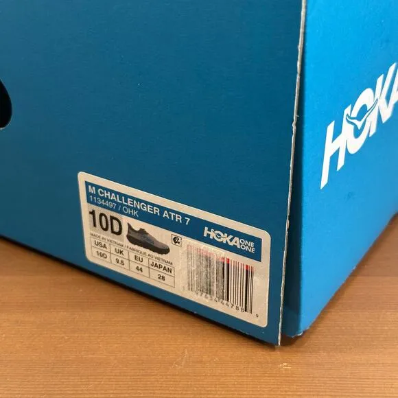 Hoka Men's Challenger 7 ATR Trail Running Shoes Size 10