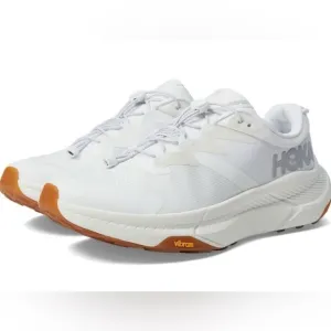 Hoka Men's Transport Athletic Shoes - White and Orange