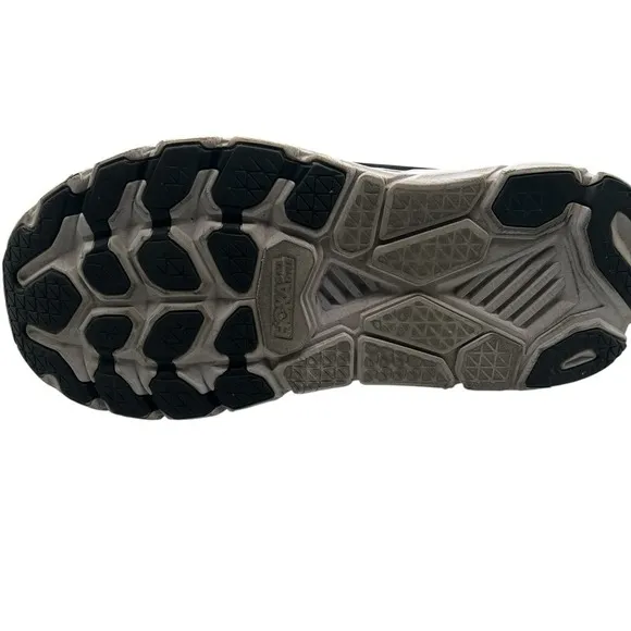 Hoka One Clifton Men 10.5&quot; Black  Running/Jogging Lightweight Shoes/Sneakers