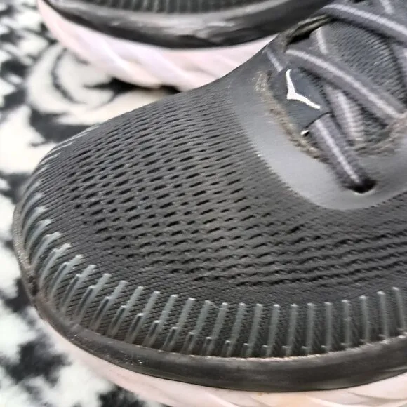 Hoka One One Bondi 7 1110519 Women’s Sz 10.5 Black Running Shoes Sneakers