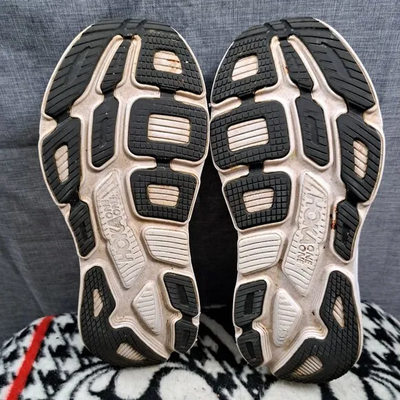 Hoka One One Bondi 7 1110519 Women’s Sz 10.5 Black Running Shoes Sneakers