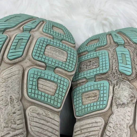 HOKA ONE ONE Bondi 7 Shoes Men’s 11.5 Sneakers Real Teal / Outer Space